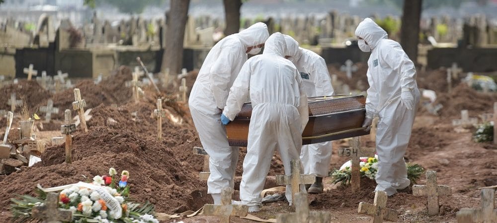 Brasil tem 747 mortes por Covid-19 em 24 horas e total ultrapassa 585 mil desde o início da pandemia